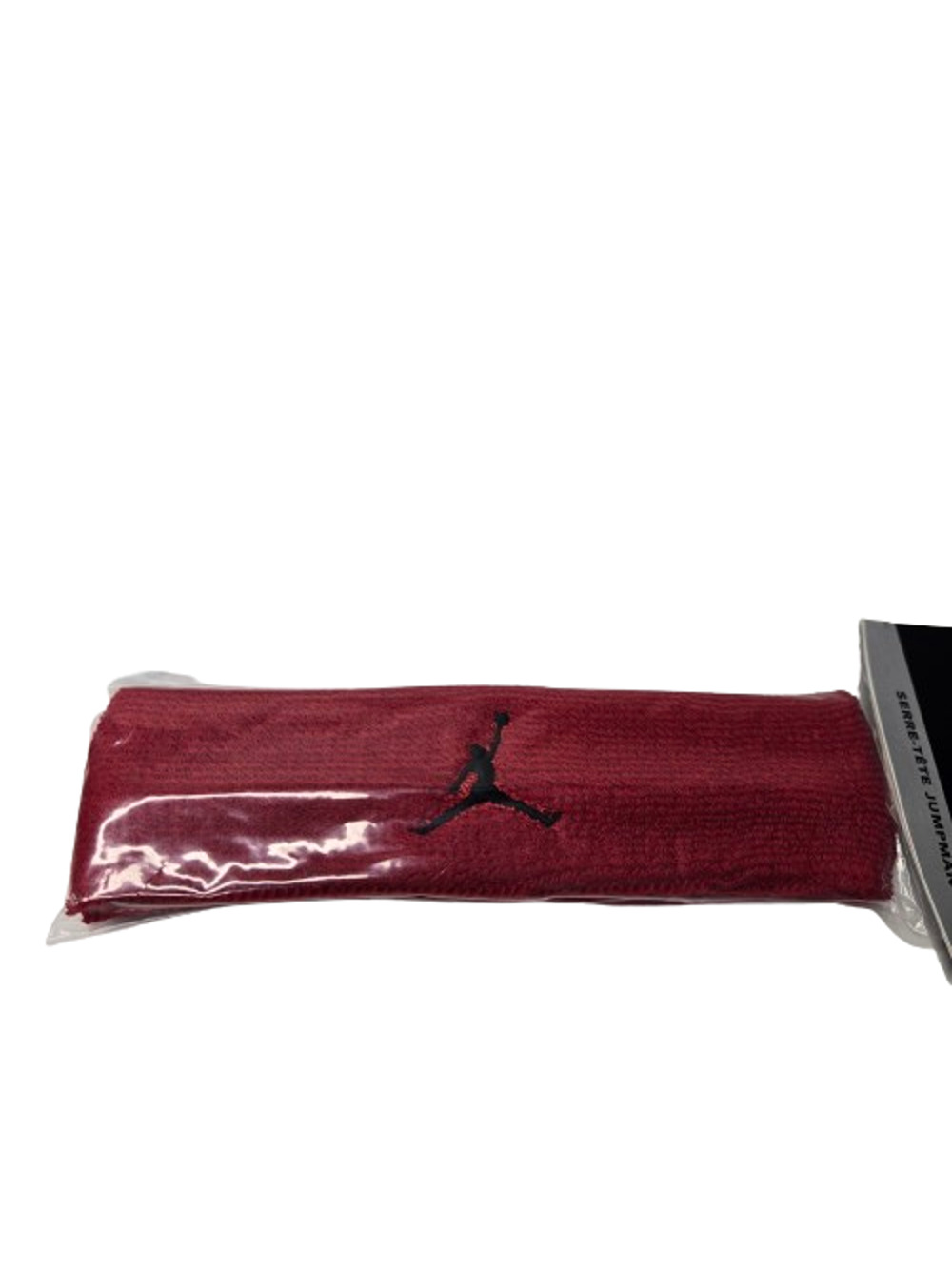 Vintage Jordan Jumpman Maroon Sweatband Yoga Basketball Men's Headband One Size